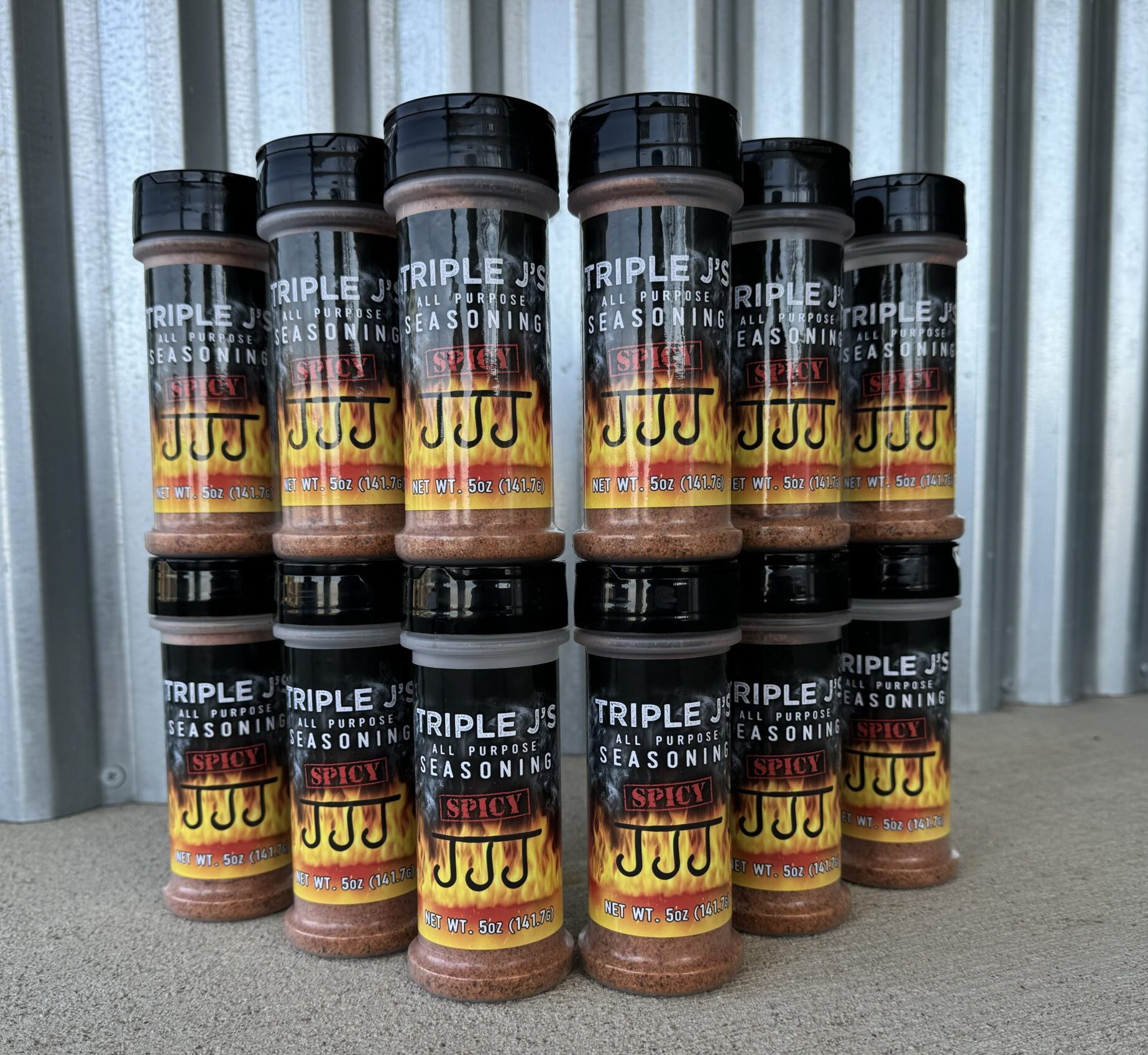 Triple J's 5.0 Oz Spicy Case
